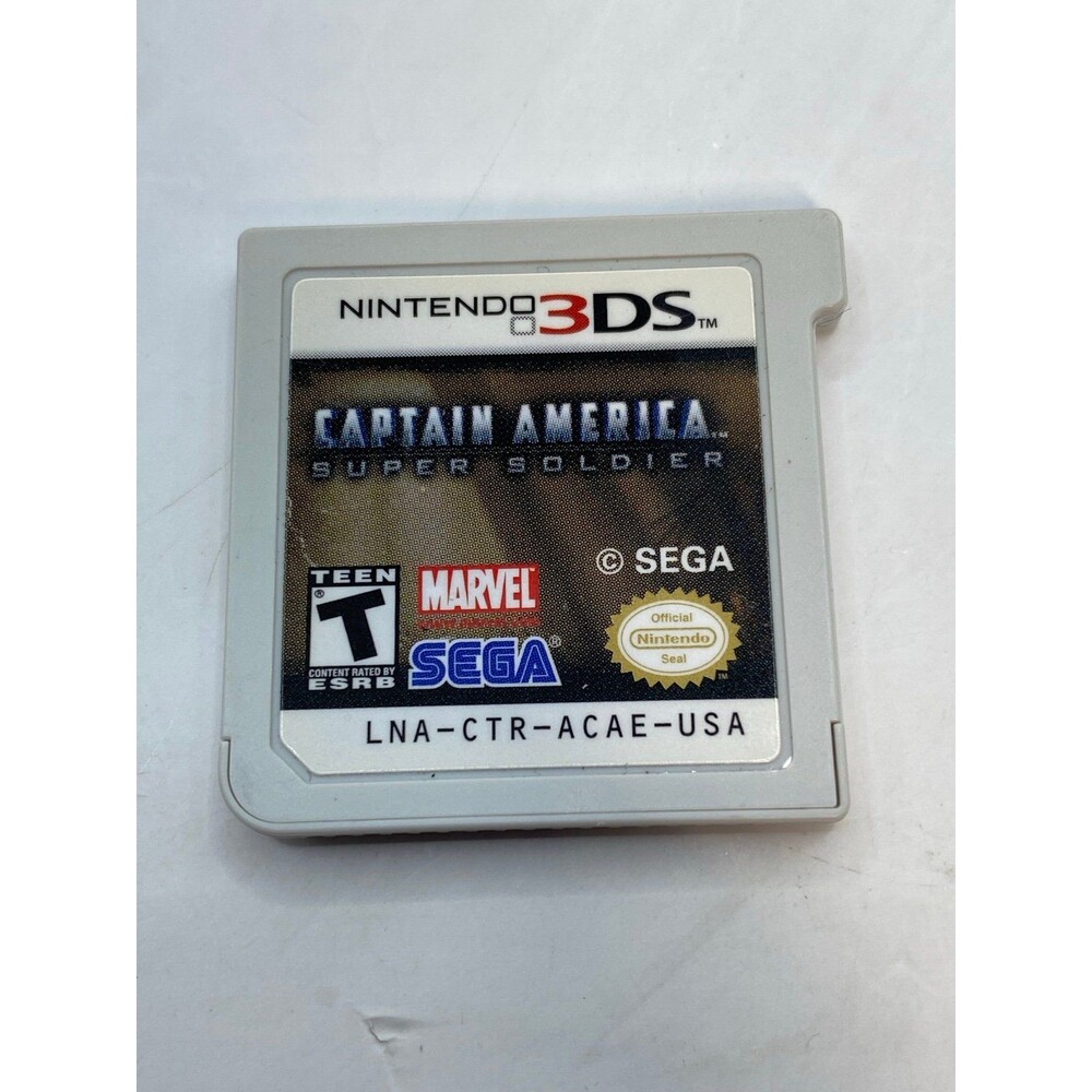 Captain America: Super Soldier (Nintendo 3DS, 2011) Cartridge Only Tested